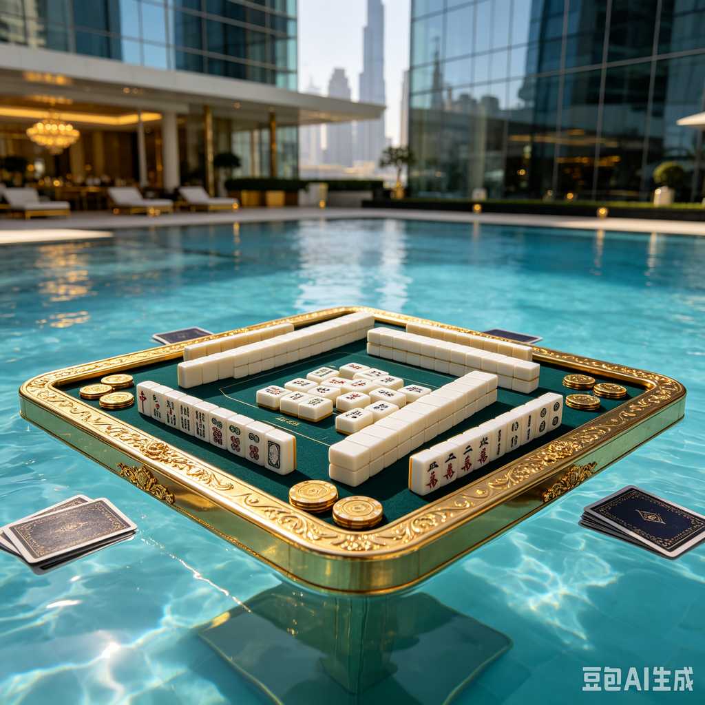 trendy color mahjong set