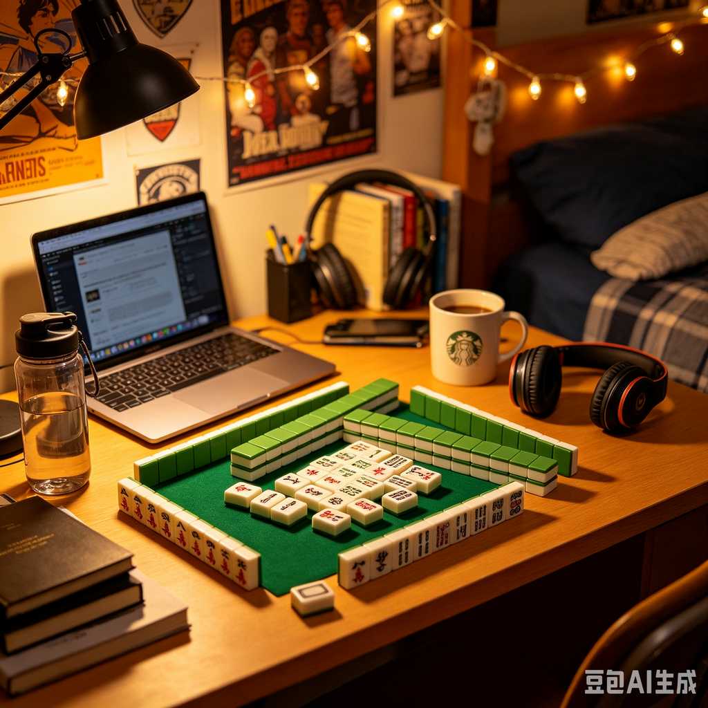decorative mahjong tiles set