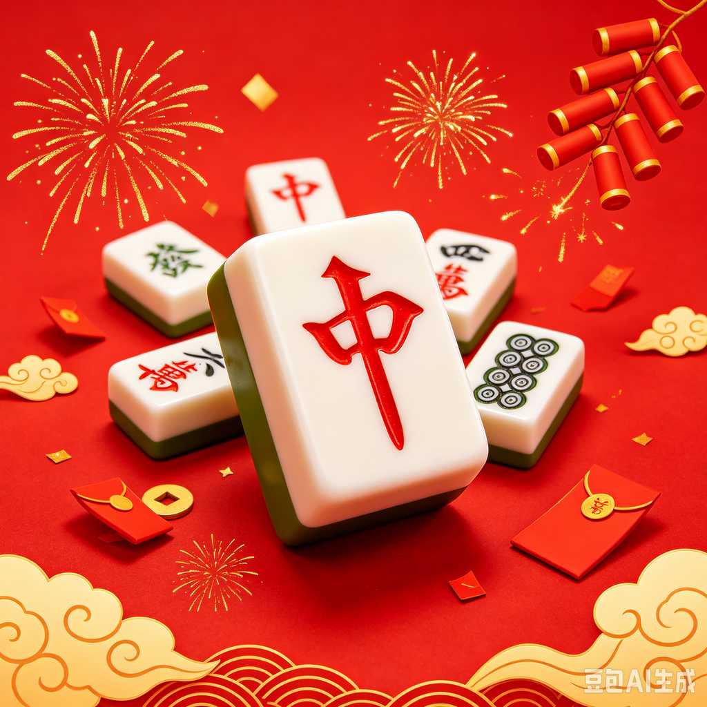 pattern printed mahjong packaging