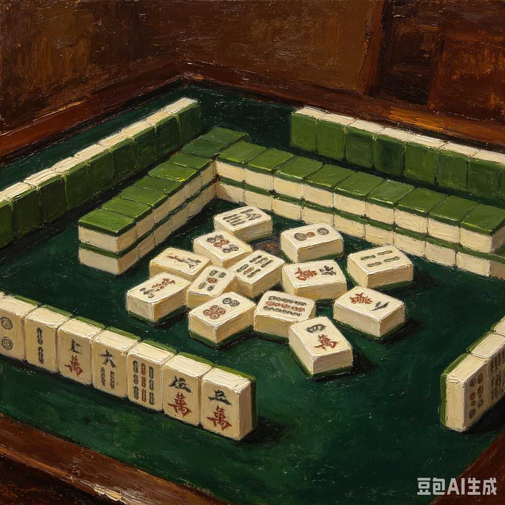 board game night mahjong set
